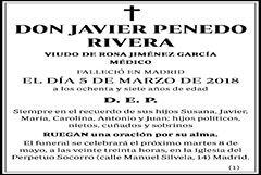 Javier Penedo Rivera